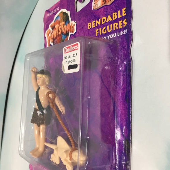 THE FLINTSTONES 1993 Bendable Figures NWT - Picture 8 of 12